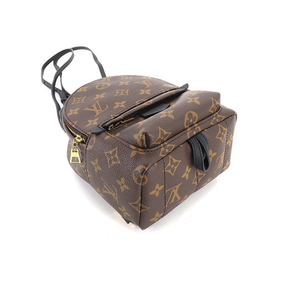 Louis Vuitton Monogram Palm Springs Backpack Mini Rucksack Brown - Picture 4 of 9